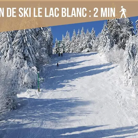 アパート Le Belvedere Du Blanc